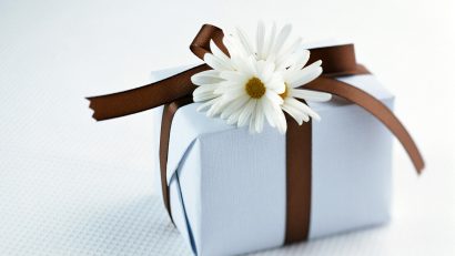 birthday gift white box